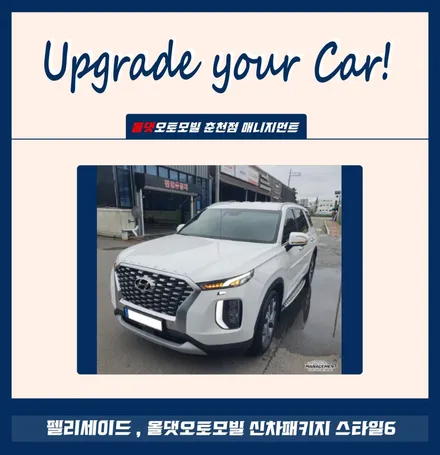 춘천신차패키지 펠리세이드 올댓패키지와 더불어 가디언도어까지! / 춘천시 퇴계동