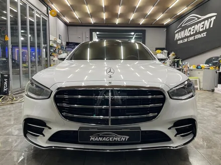 벤츠 S450d 4matic 글라스틴트 선셋 합리적인 가격으로 썬팅 시공완료! / 춘천시 퇴계동
