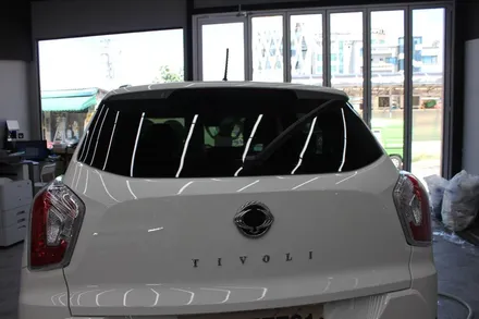 춘천썬팅 티볼리 레이노 S9 시공! / 춘천시 퇴계동