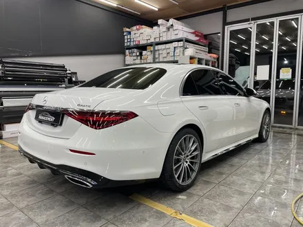 벤츠 S450d 4matic 글라스틴트 선셋 합리적인 가격으로 썬팅 시공완료! / 춘천시 퇴계동
