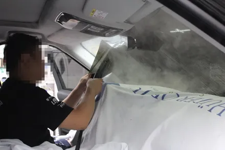 춘천썬팅 레인지로버 스포츠 루마시즌2 비잔티로 전면재시공! / 춘천시 퇴계동