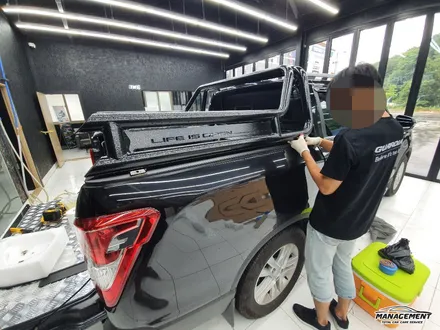 춘천슬라이딩커버 렉스턴스포츠 CS2 슬라이딩커버로 편리한 적재가 가능! / 춘천시 퇴계동