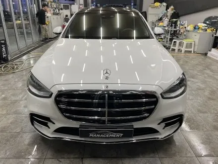 벤츠 S450d 4matic 글라스틴트 선셋 합리적인 가격으로 썬팅 시공완료! / 춘천시 퇴계동