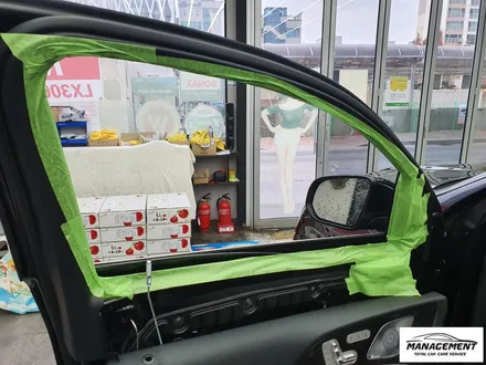 춘천썬팅 벤츠GLE쿠페 고급 반사필름 브이쿨K 썬팅 입히기 / 춘천시 퇴계동
