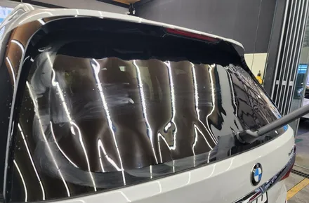 춘천 썬팅 BMW X7와 버텍스900 딱 이렇게만 하세요! / 춘천시 퇴계동