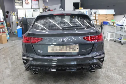 춘천썬팅 K3 GT 5도어 글라스틴트 펜더 시공기!! / 춘천시 퇴계동