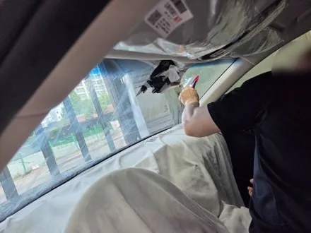 G80 썬팅은 춘천 매니지먼트에서 레인보우 i90 / 춘천시 퇴계동