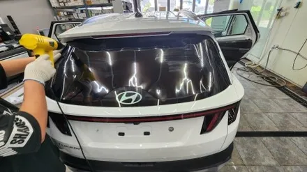 투싼 썬팅 틴큐브 T1000 / T90 / 춘천시 퇴계동