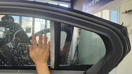 BMW 520i 썬팅 하버캠프 로얄본드 어때? / 춘천시 퇴계동