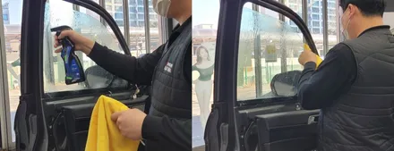 춘천재썬팅 렉스턴G4 버텍스700썬팅 재시공 잘하는 곳에서 해야죠 / 춘천시 퇴계동