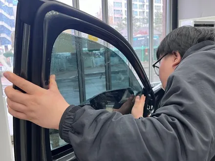 춘천 투싼 페이스리프트 썬팅은 당연히 버텍스900700 조합! / 춘천시 퇴계동