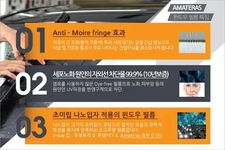 썬팅재시공 아마테라스 프리미엄썬팅으로 제대로! / 고양시 구산동