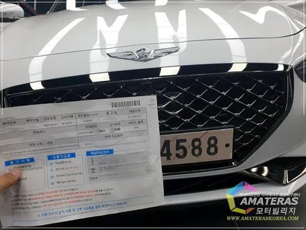 제네시스 g70 우유니화이트 색상 또 다른 매력이 / 고양시 구산동