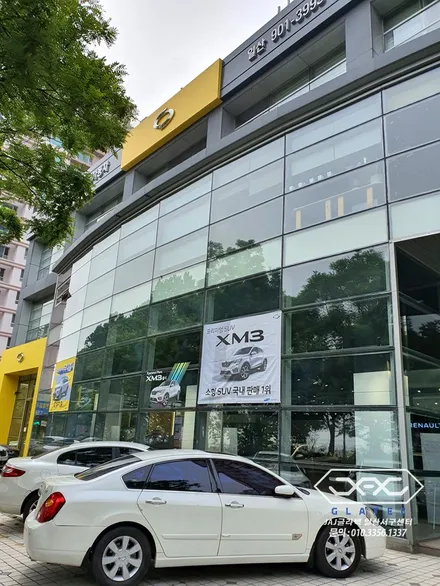 르노삼성 XM3 솔리드 화이트 JAJ글라텍 GDR로 멋지게 변신 / 고양시 구산동