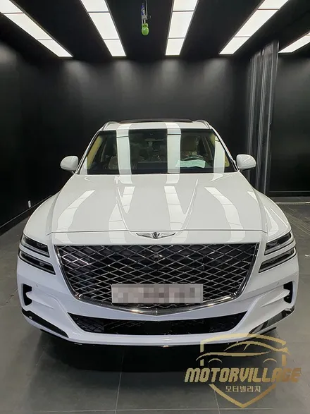 제네시스 GV80 우유니화이트 시공은 일산썬팅 모터빌리지 / 고양시 구산동