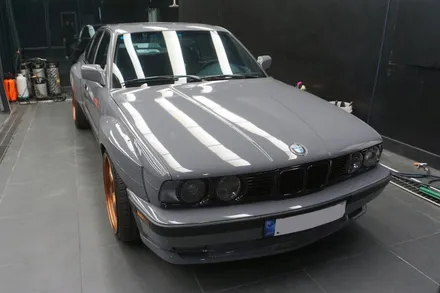 올드카는 밝은 어항 썬팅이 진리! 하버캠프 세라믹 본드 70% BMW E34 520i / 고양시 구산동