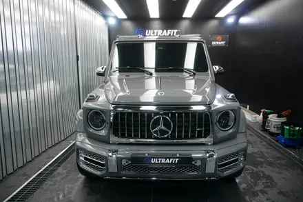기포 들뜸 NO! 고퀄리티 일산 랩핑 샵, 지바겐 G63 AMG 에이버리 다크 그레이 / 고양시 구산동