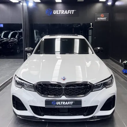 BMW M340i 카본 루프스킨 아직도 랩핑해? 울트라핏 XP 블랙카본 PPF DG 일산서구센터 / 고양시 구산동