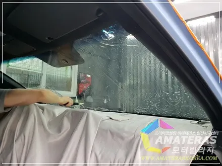 벨로스터N 퍼포먼스블루 썬팅은 아마테라스일산서구센터에서 / 고양시 구산동