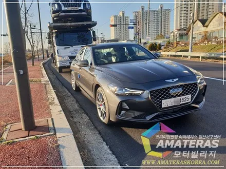 일산썬칭 추천  , 제네시스 G70 아마테라스 썬팅기 , 모터빌리지 / 고양시 구산동