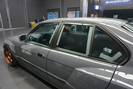 올드카는 밝은 어항 썬팅이 진리! 하버캠프 세라믹 본드 70% BMW E34 520i / 고양시 구산동