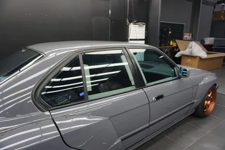올드카는 밝은 어항 썬팅이 진리! 하버캠프 세라믹 본드 70% BMW E34 520i / 고양시 구산동