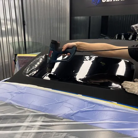 늘 신뢰하는 강남 신차패키지 샵👍포르쉐 911 GTS 카브리올레 샤크블루 <하버캠프 세라믹본드 틴팅 + 울트라핏 PPF 전체 풀 인스톨> 후기 / 고양시 구산동