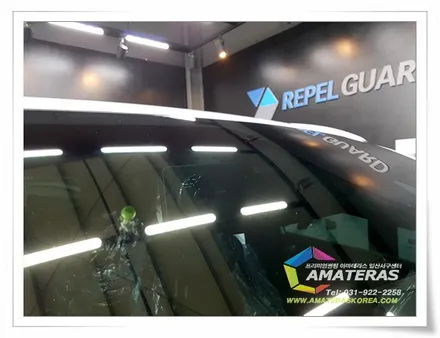일산썬팅 잘하는곳 아마테라스일산서구센터의 올뉴투싼 아마테라스HH로 썬팅하기 / 고양시 구산동