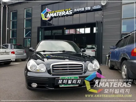 일산 모터빌리지의 EF소나타 기존 썬팅 벗기고 최고급 아마테라스HH로 갈아입기 / 고양시 구산동