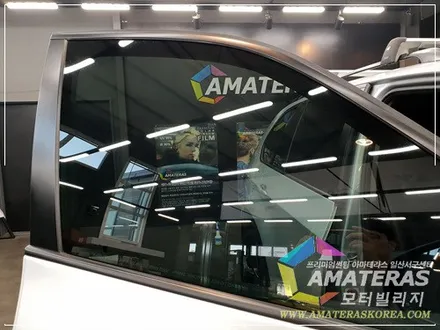 일산썬팅 모터빌리지(아마테라스일산서구)의 BMW X5 기존 썬팅 걷어내고 아마테라스 HN으로 재시공 / 고양시 구산동