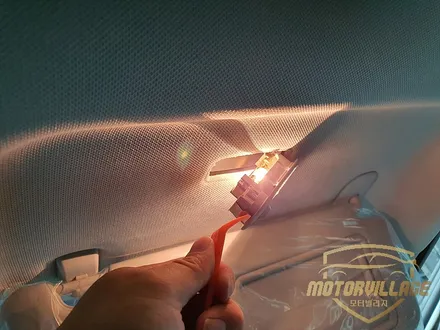 넥쏘 LED 번호판 등 교체하기 / 고양시 구산동