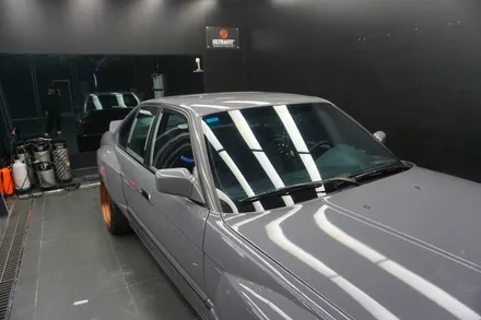 올드카는 밝은 어항 썬팅이 진리! 하버캠프 세라믹 본드 70% BMW E34 520i / 고양시 구산동