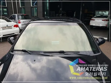 일산 모터빌리지의 EF소나타 기존 썬팅 벗기고 최고급 아마테라스HH로 갈아입기 / 고양시 구산동