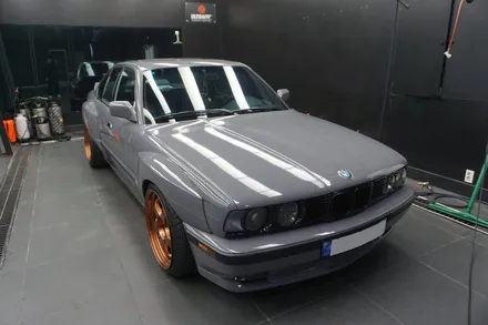 올드카는 밝은 어항 썬팅이 진리! 하버캠프 세라믹 본드 70% BMW E34 520i / 고양시 구산동