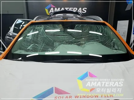 일산썬팅 아마테라스 시공기 , 산타페TM 마그네틱포스 신차검수&신차패키지 / 고양시 구산동