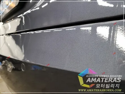 테슬라S 일산썬팅 아마테라스HN 시공기 - 모터빌리지 / 고양시 구산동