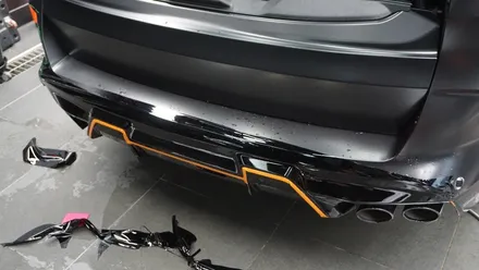 BMW X5M 프로즌 블랙 온라인 에디션 모터빌리지 일산 PPF 전체 무광 PPF 보호 필름 시공으로 신차급 도장면 유지하기 / 고양시 구산동