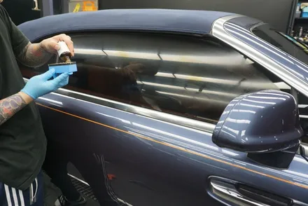 롤스로이스 던 강남PPF 울트라핏 전체 풀 시공은 모터빌리지에서 정확하게 / 고양시 구산동