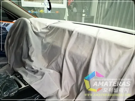 일산 아마테라스 썬팅 시공기, 제네시스 g80 신차검수&신차패키지 / 고양시 구산동
