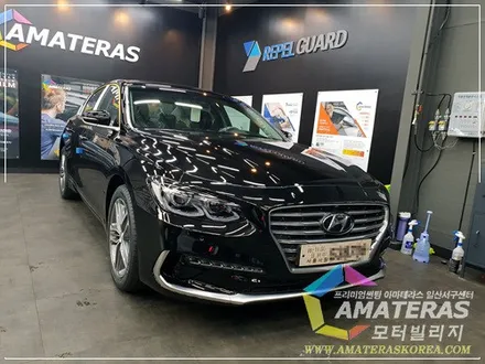그랜져IG 신차검수&신차패키지 아마테라스 썬팅 시공 ,일산 모터빌리지 / 고양시 구산동