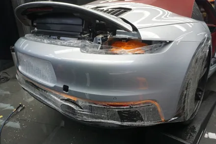 포르쉐 911(992) GTS 카브리올레 GT 실버, 김포 PPF + 김포 하버캠프 세라믹 본드 풀 신차패키지 시공후기 / 고양시 구산동