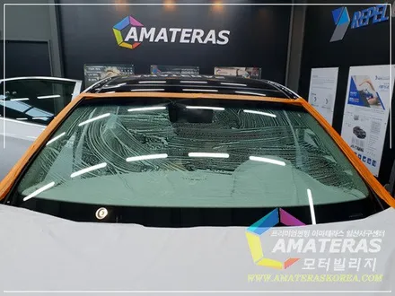 일산 아마테라스 썬팅 시공기, 제네시스 g80 신차검수&신차패키지 / 고양시 구산동