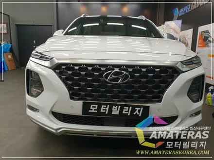 산타페TM 인스 화이트크림 신차검수 & 신차패키지 최고급형 아마테라스HH 시공기 / 일산썬팅은 모터빌리지 ( 아마테라스일산서구센터) ^^ / 고양시 구산동
