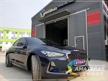 제네시스 g70 신차패키지 일산 모터빌리지에서 시공했어요. / 고양시 구산동