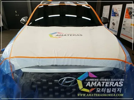 일산썬팅 아마테라스 시공기 , 산타페TM 마그네틱포스 신차검수&신차패키지 / 고양시 구산동