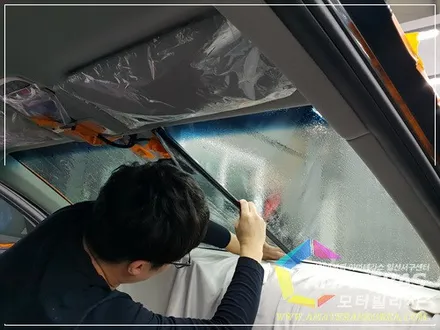 그랜져IG 신차검수&신차패키지 아마테라스 썬팅 시공 ,일산 모터빌리지 / 고양시 구산동