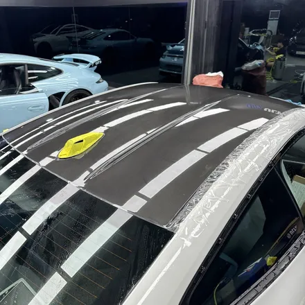 초깔끔 화이트바디 BMW M4 울트라핏 전체 일산 PPF / 고양시 구산동