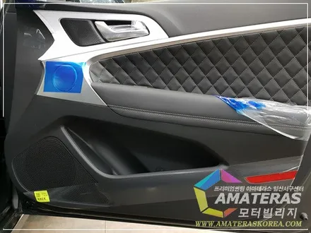 일산썬칭 추천  , 제네시스 G70 아마테라스 썬팅기 , 모터빌리지 / 고양시 구산동