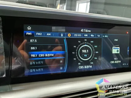 현대 넥쏘 차량의 신차검수는 모터빌리지 / 고양시 구산동