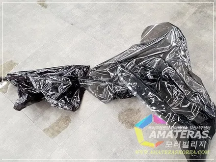 일산 모터빌리지의 EF소나타 기존 썬팅 벗기고 최고급 아마테라스HH로 갈아입기 / 고양시 구산동